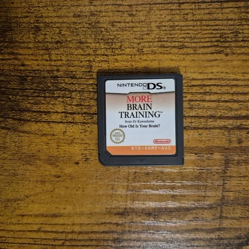 More Brain Training from Dr Kawashima for Nintendo DS Game AUS Cartridge