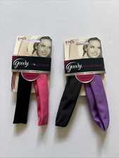 2 Goody Athletique Ouchless Quick Dry Headwraps Moisture Wicking Fabric