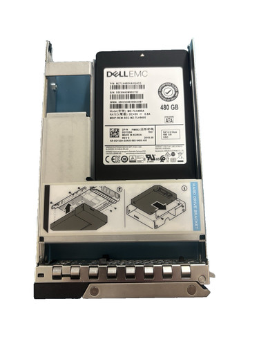 Dell 480GB SATA SSD mit Gen16 LFF 3,5" Caddy PowerEdge kompatibel GYD5H