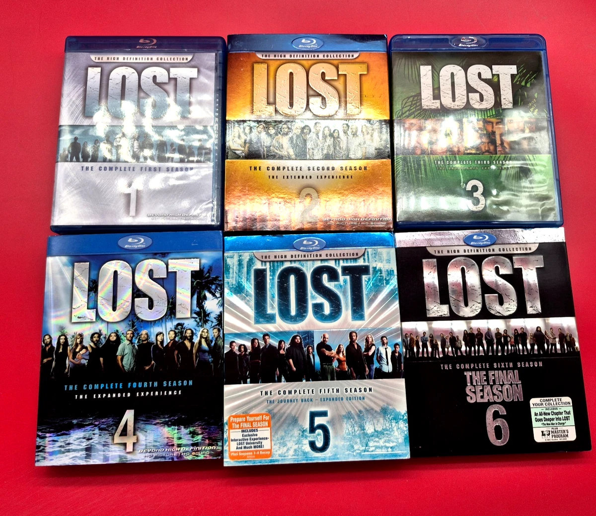 Lost Season 1 6 DVDs & Blu-ray Discs for sale - eBay
