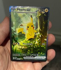 Pikachu ex - Eroi Ascesi Illustrazione Speciale Carta Rara 276/217 SIR NM/MINT