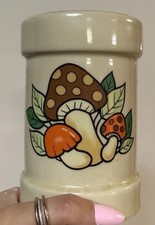 Vintage Merry Mushroom Japan Sears Crock Uten...