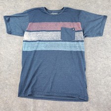 Billabong Shirt Mens Medium Blue Crew Neck Sh...