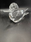 Labeled V Nason and Co Murano Large Duck - Clear — photo 4