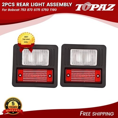 2Pcs Rear Light Assembly 6670284 For Bobcat 753 873 S175 S750 T190