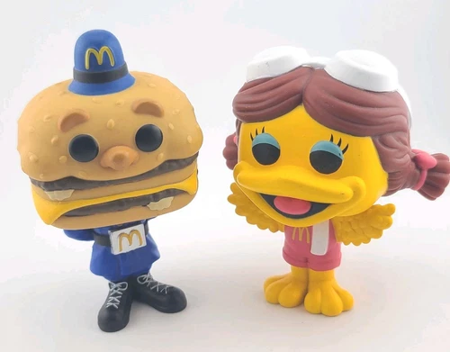 Funko Pop! Ad Icons McDonald's Lot Of 2 Birdie the Early Bird & Officer Mac