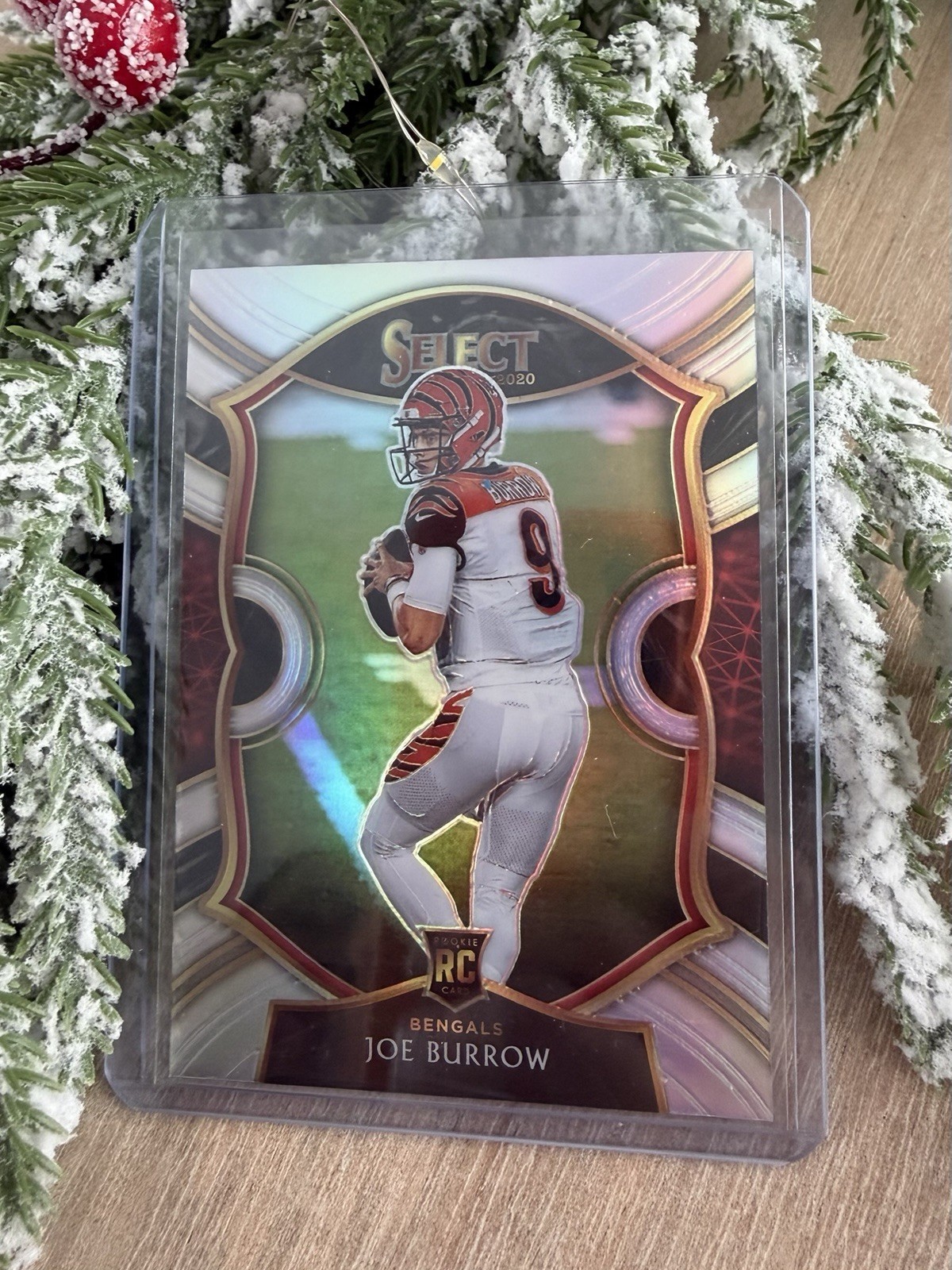 2020 Panini Select - Concourse Joe Burrow #46 Silver Prizm (RC)