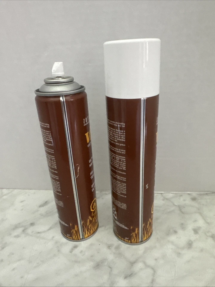 2 Spray para el cabello Zotos Vitae ULTRA Hold 10,5 OZ MARRÓN Lata Vita e Nivel 3 1 Completo 1 3/4 Foto 4 de 4