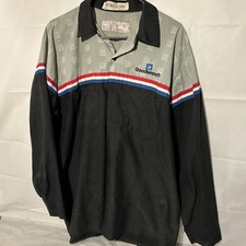 Large Long Red Kap GM Goodwrench Mechanics Shirt Distressed