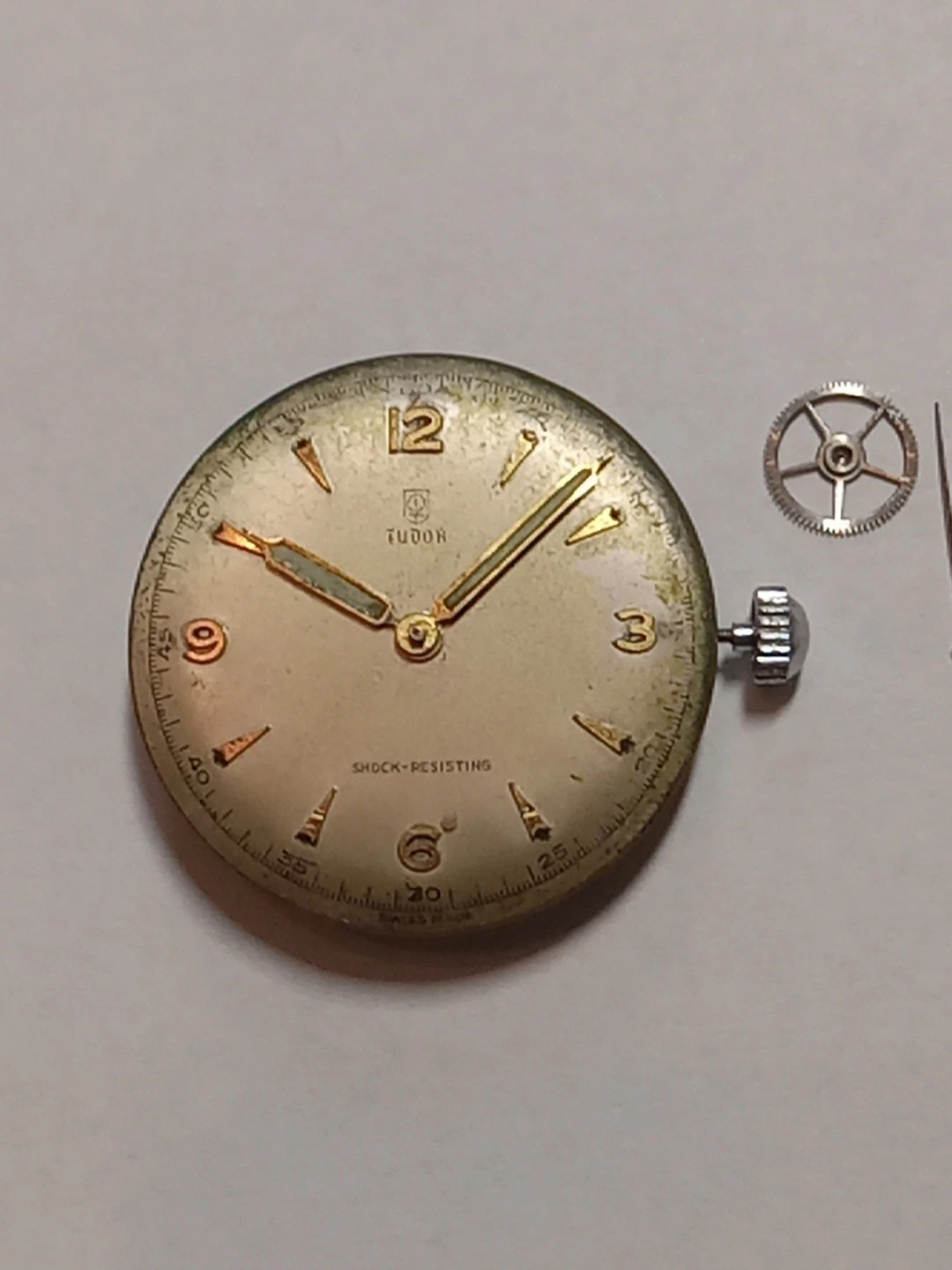 Orologio Tudor Militare Movimento Cronometro Manuale 17 Gioielli Uomo Svizzero