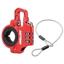 Daytona Motorcycle Helmet Lock 13mm Mounting Width Slender Helmet Lock Dial Type