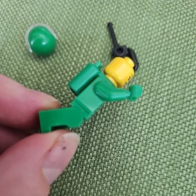 LEGO Ideas Green Classic Space Minifigure From 21109 Exo Suit