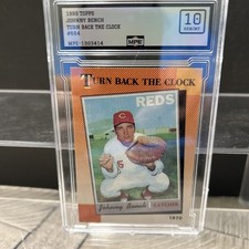 1990 Topps - Turn Back The Clock Johnny Bench #664