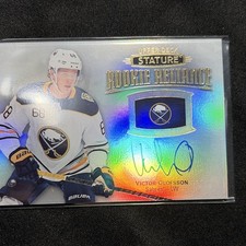 2019-20 Upper Deck Stature Victor Olofsson Rookie Auto #RR-50 Sabres/Flames