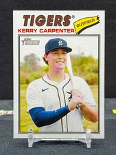 2026 Topps Heritage Kerry Carpenter Short Print SP Detroit Tigers