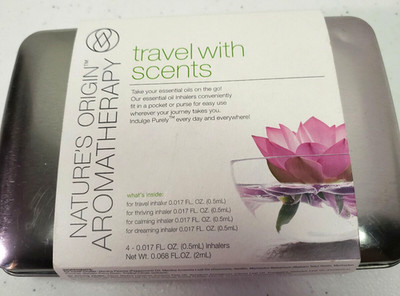 Nature s Origin Aromatherapy Travel Kit with 4 Scents