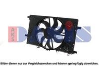 LÜFter MotorkÜHlung Aks Dasis 158059N FÜR Chevrolet Opel
