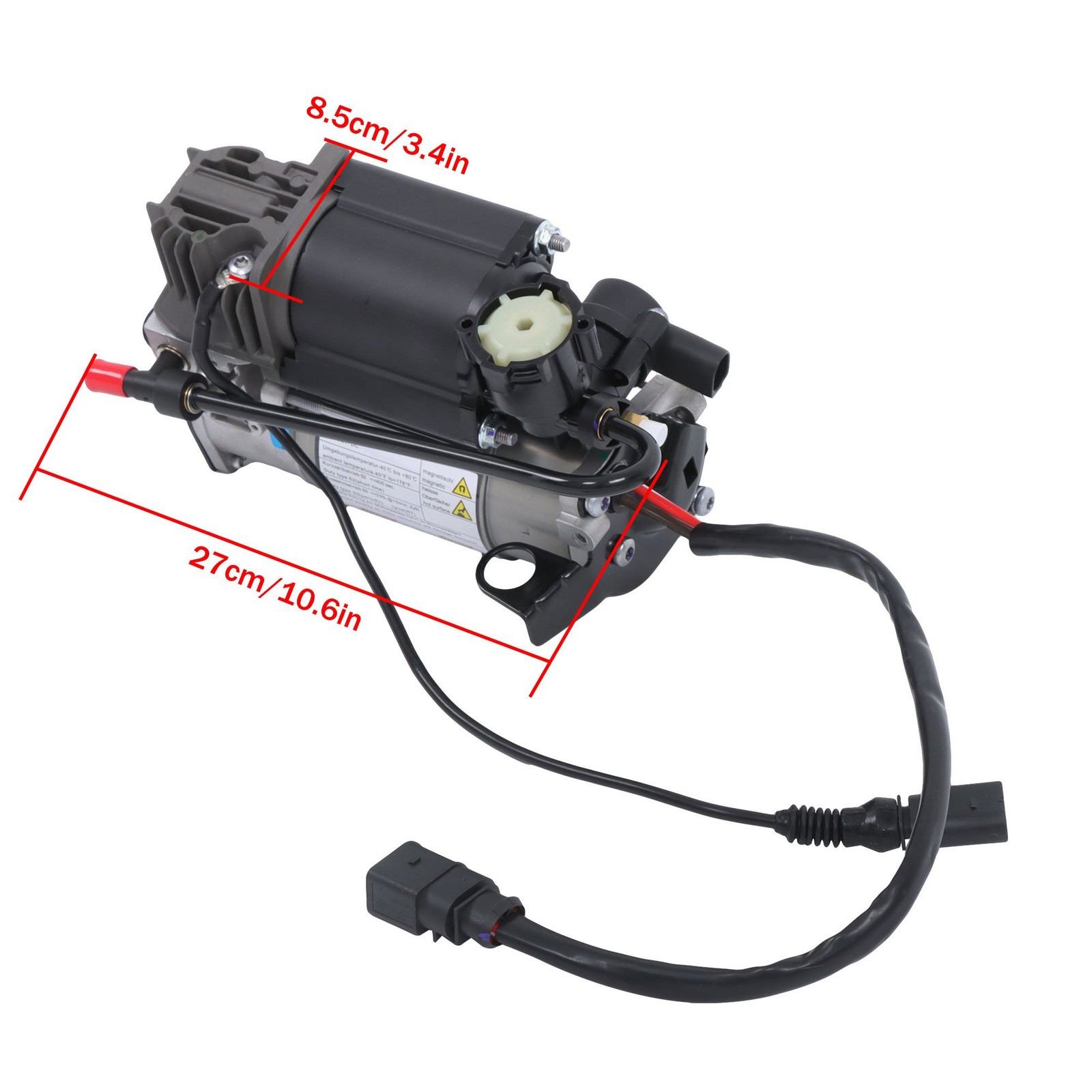For Bentley Continental 2003-2012 3D0616005H Air Suspension Compressor Assembly