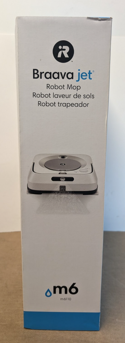 iRobot Braava Jet M6 (6110) Wi-Fi Connected Robot Mop for