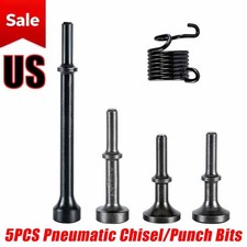 5 Pcs Air Hammer Bits Set 0.401 Shank Smoothing Pneumatic Air Hammer Chisel Bits 5 Pcs Air Hammer Bits Set 0.401 Shank Smoothing Pneumatic Air Hammer Chisel Bits
