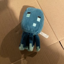 Minecraft Earth HE Glow Happy Explorer Squid Mojang Jinx Rare Plush 2020