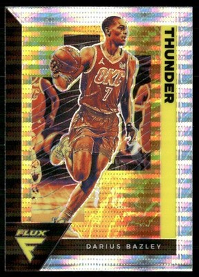 Darius Bazley 2020-21 Panini Flux Pulsar Prizm Oklahoma City Thunder #124