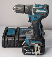 Makita DHP487 18V Brushless Combi Drill With 4.0Ah Battery & Charger