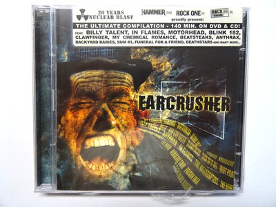 V.A. Various Artists Earcrusher CD + DVD OVP Nuclear Blast Records Sampler