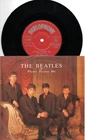THE BEATLES PLEASE PLEASE ME UK 7" P/S 1983 REISSUE ASK ME WHY
