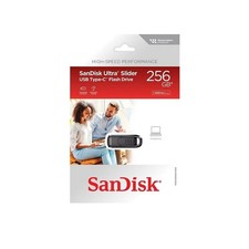 SanDisk 256GB Ultra Slider USB-C Flash Drive - 400MB/s USB 3.2 Gen 1