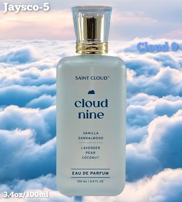 Saint Cloud Cloud Nine Vanilla Sandalwood Eau De Parfum Spray 3.4oz/100ml NWOB