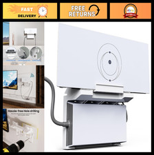 2-in-1 Wall Mount for Starlink Gen 3 Router Modem, Space Saving ABS Bracket, E