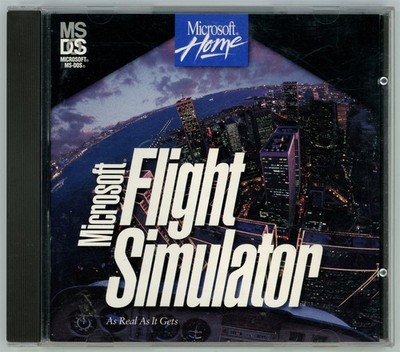 Microsoft Flight Simulator (DOS PC, 1995) TESTED Resurfaced