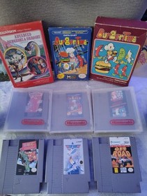 Original 1985 Nintendo NES With Original Controllers Has 12 Game Cartridge's