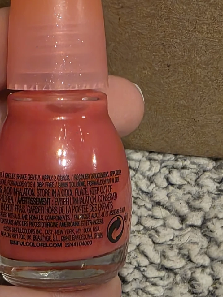 Medias de esmalte de uñas Pekful Colors color audaz mate transparente #2753 rosa intenso Foto 4 de 4