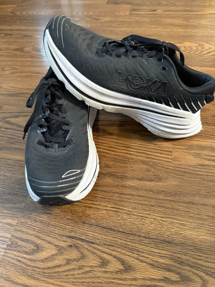 Hoka One One HOKA Bondi X Black White for sale | eBay