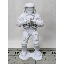 Marx White Astronaut Figure 5.5 Inch 1970 USA