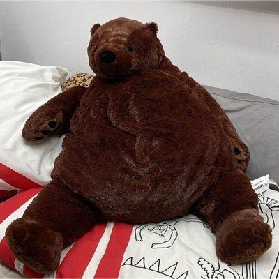 IKEA DJUNGELSKOG Soft toy, brown bear stuffed, 39 1/4 same day Shipping  From USA
