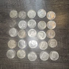 Lot of 25 - 1964 Kennedy Half Dollar - 90% Silver - JFK Coins