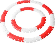 GLOBACT 60 PCS RC Car Race Track Rubber Drift Field Fence Sets 60PCS 