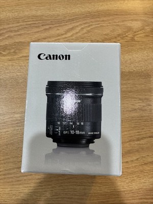 Canon EF-S 9519B002  10-18mm f/4.5-5.6 IS STM Zoom Lens - Black