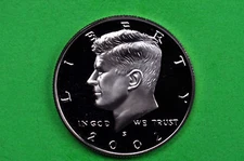 2002-S  SILVER Kennedy Half Dollar Deep Cameo US GEM Proof (90% SILVER)