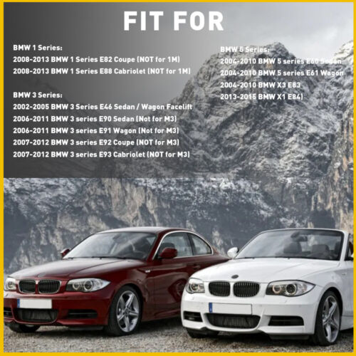 2pcs LED Marker Side Sequential Light for BMW 2007-2011 3 Series E90 E91 E92 E93 - Picture 2 of 11