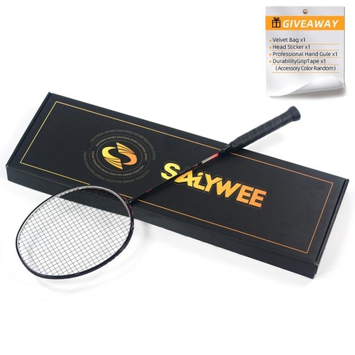 NOVA2.0 plating process badminton racket 5U full carbon T700+24T high poundage