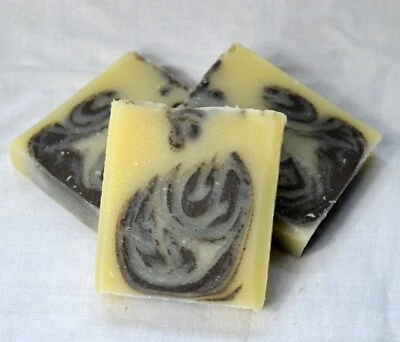 SAPPANY SOAPS Handmade Dead Sea Mud Lavender Soap Vegan clay organic ingredients NATURAL