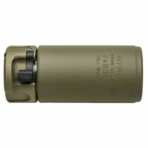 実物　Surefire WARDEN Muzzle Black　サプレッサー 実物 Surefire WARDEN Muzzle あたる Black サプレッサー - トイガン