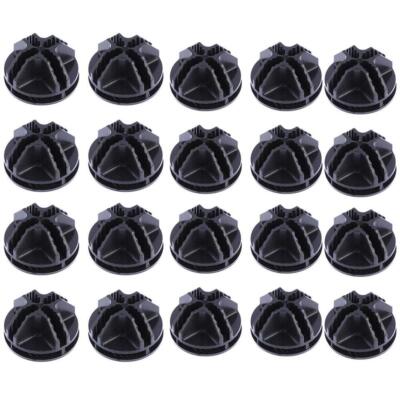 20 Pcs Wire Grid Cube Plastic Connectors for Modular Closet Storage Organizer...