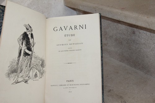 Gavarni / étude par georges duplessis ornée de 14 dessins inédits - Picture 2 of 4