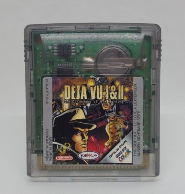 De'ja' Vu I&II (Nintendo Game Boy Color, 1999) ( Nur das Modul ) akzeptabel 