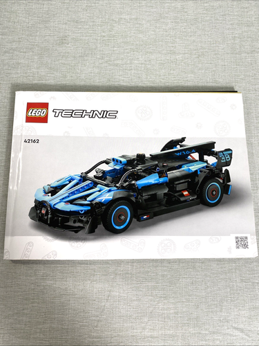 LEGO TECHNIC Bugatti Bolide Agile Blue (42162) - Manual Only